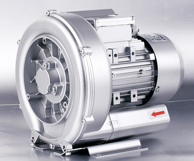 Single phase single stage side channel blower