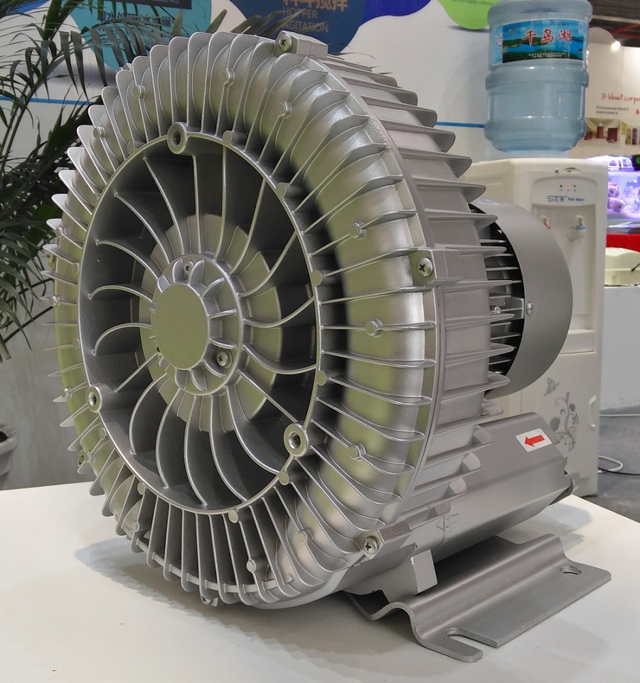 7.5KW High Pressure Side Channel Blower for Environmental Protection Industry